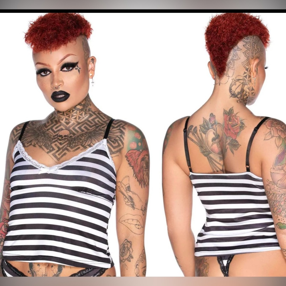 Killstar “never trust the living” cami🖤🤍